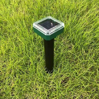 10 Pack Outdoor Solar Ultrasonic Pest Repeller Snake Repeller for Lawn Garden Courtyard Farm CNIM Hot