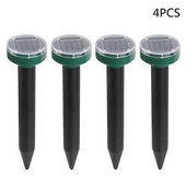 1/2/4/8 vnt Kurmių žiurkes atbaidanti saulės ultragarso atbaidymo priemonė Spike Garden