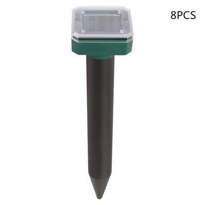1/2/4/8 vnt Kurmių žiurkes atbaidanti saulės ultragarso atbaidymo priemonė Spike Garden