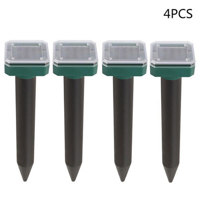 1/2/4/8 vnt Kurmių žiurkes atbaidanti saulės ultragarso atbaidymo priemonė Spike Garden