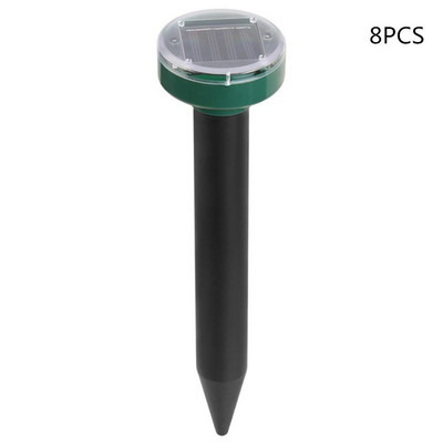 1/2/4/8 vnt Kurmių žiurkes atbaidanti saulės ultragarso atbaidymo priemonė Spike Garden