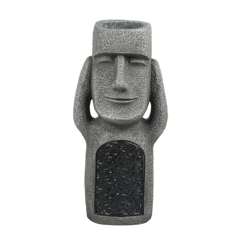 Vidi Hear Speak No Evil Vrt Uskršnji otok Kipovi Kreativni vrt Skulptura od smole Vanjska dekoracija Vrtni pribor Jardin