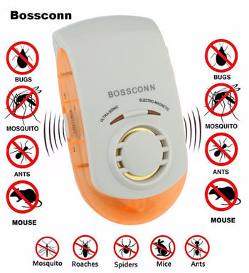 Pest Reject Ultrasonic Electromagnetic Repeller Anti κουνουπιοαπωθητικό Έντομο απόρριψης ποντικιού