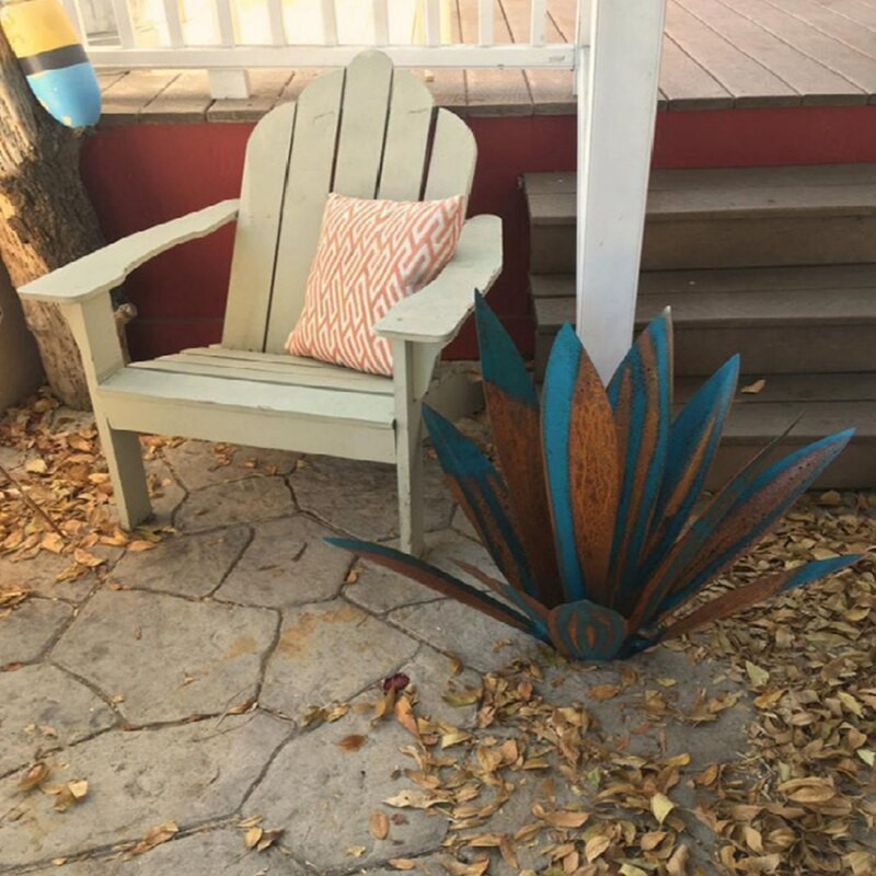 35CM DIY tuin decoratie Art Tequila Sculptură rustică Decorare grădină Sculptură în curte în aer liber Decor pentru casă