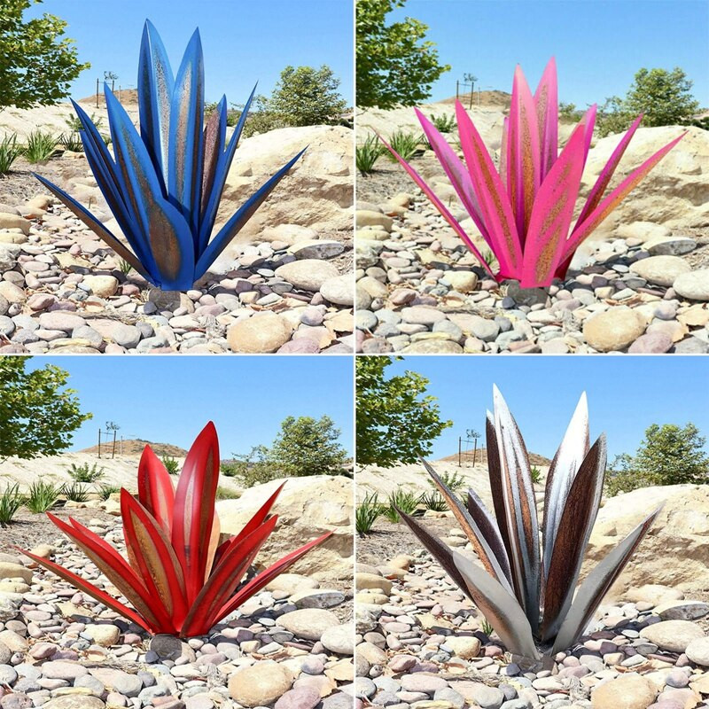 35CM DIY tuin decoratie Art Tequila Sculptură rustică Decorare grădină Sculptură în curte în aer liber Decor pentru casă