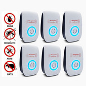 Ultrahangos rovarriasztó Elektronikus szúnyogirtó patkány egér csótány kártevőirtó EU US UK #40