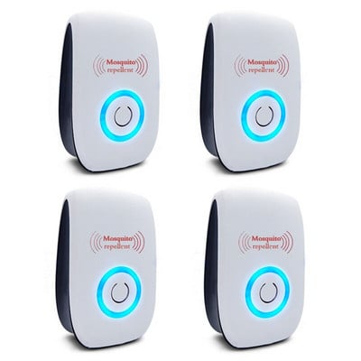 Ultrahangos rovarriasztó Elektronikus szúnyogirtó patkány egér csótány kártevőirtó EU US UK #40