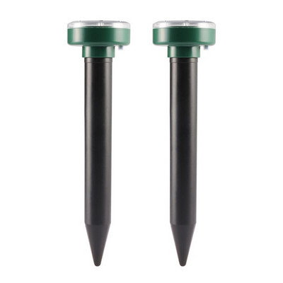 1-5X ultragarsinis gyvūnų gaudyklės atbaidiklis lauke, kačių, šunų pelių, triušių atbaidymo priemonė, saulės energija varoma baidyklė