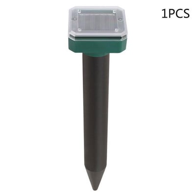 1/2/8 vnt Saulės ultragarsinis žiurkių atbaidiklis lauko LED saulės gyvačių repeleris veisimo ūkyje