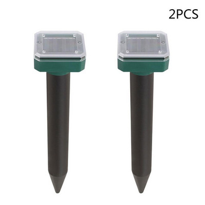 1/2/8 vnt Saulės ultragarsinis žiurkių atbaidiklis lauko LED saulės gyvačių repeleris veisimo ūkyje