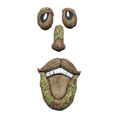 Starac Tree Hugger Garden Peeker Yard Art Outdoor Tree Smiješna skulptura s licem starca Hirovito lice stabla Vrtni ukras