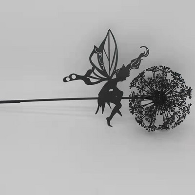 Kiaulpienių fėjos Pixies Gėlių fėjos Sodo puošmena Statula Veja Kraštovaizdžio Skulptūra Figūrėlė Lauko Sodo Kiemo Meno Dekoras