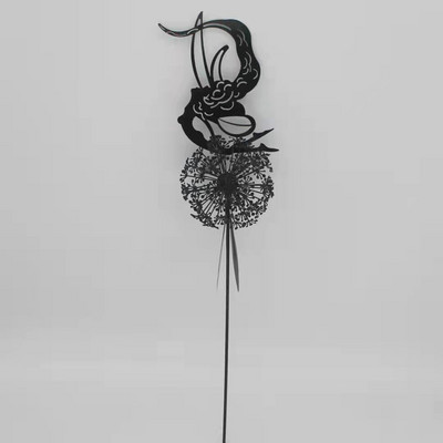 Kiaulpienių fėjos Pixies Gėlių fėjos Sodo puošmena Statula Veja Kraštovaizdžio Skulptūra Figūrėlė Lauko Sodo Kiemo Meno Dekoras