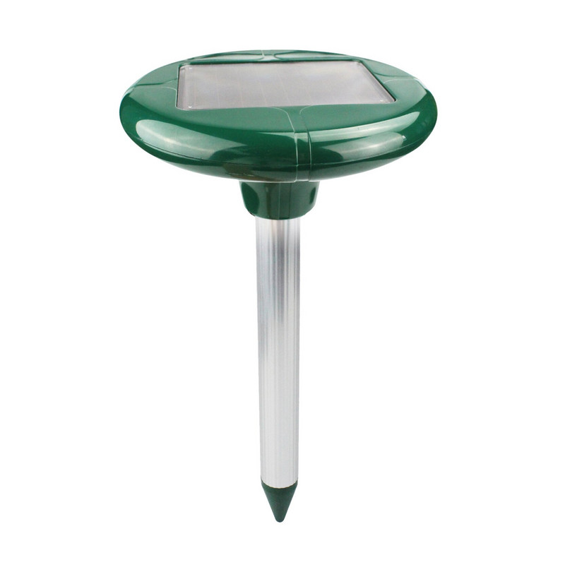 4 bucăți respingător solar în aer liber, respingător cu ultrasunete pentru șarpe, rezistent la apă, împotriva aluniței, în curte, pentru șobolani, șoareci, respingător pentru șoareci