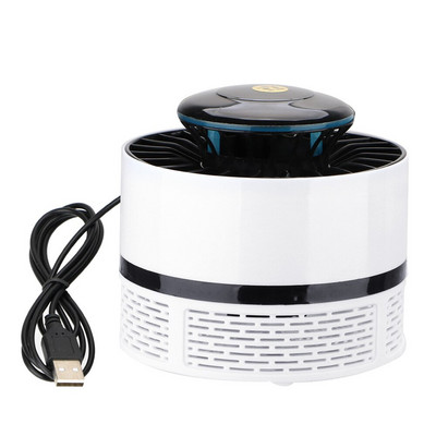 HOOMIN Dnevna soba Kontrola štetočina Svjetlo zamke za muhe Lampa za zamke za insekte Električna USB lampa protiv komaraca UV lampa za zaštitu od komaraca