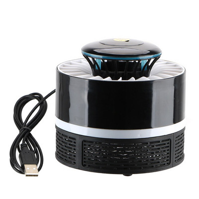 HOOMIN Dnevna soba Kontrola štetočina Svjetlo zamke za muhe Lampa za zamke za insekte Električna USB lampa protiv komaraca UV lampa za zaštitu od komaraca