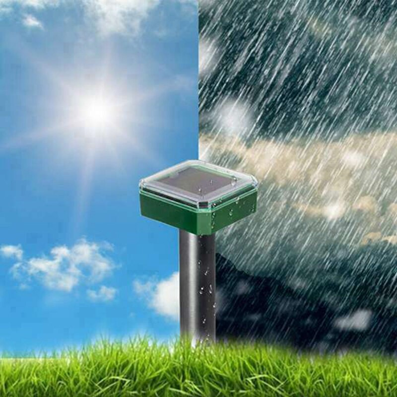 6 vnt lauko saulės ultragarso vibracijos repeleris gyvačių atbaidiklis Mole elektroninis gyvačių atbaidiklis sodo kiemo ūkiui ir kt