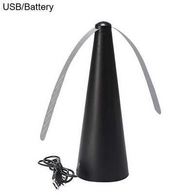 Ventilator respingător pentru țânțari dăunători și insecte, cu încărcare USB Protector pentru alimente, ventilator de birou, bucătărie în aer liber, fructe de vară, ventilator pentru respingere a insectelor insectelor.