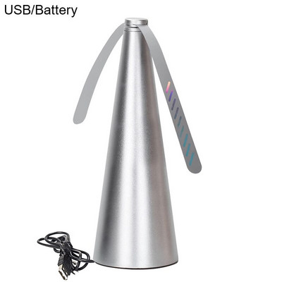 Ventilator respingător pentru țânțari dăunători și insecte, cu încărcare USB Protector pentru alimente, ventilator de birou, bucătărie în aer liber, fructe de vară, ventilator pentru respingere a insectelor insectelor.