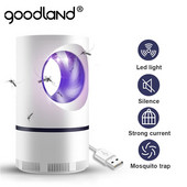 „Goodland“ uodų žudymo lempa elektrinė uodų gaudyklė nuo uodų gaudyklė su USB maitinimo LED vabzdžių žudymo lempa miegamajam