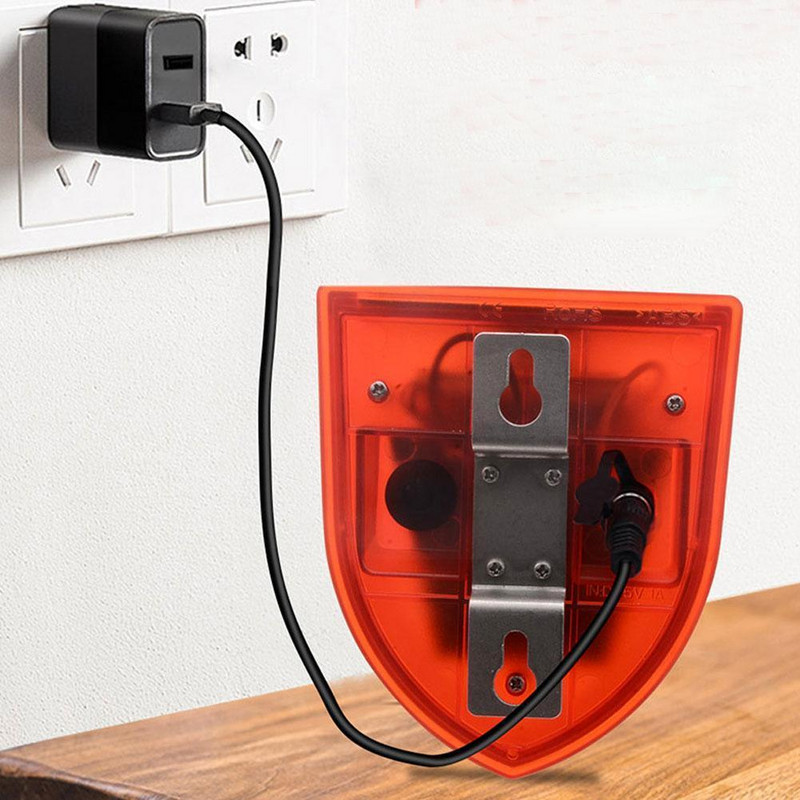 Saulės energiją atbaidanti gyvūnų repelentė Šerno gaminys, įspėjamasis šviesos signalas, laikas