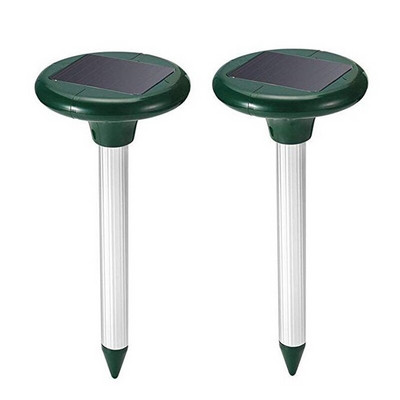 1/2/4 vnt lauko saulės ultragarsinis vibracinis kenkėjų naikintuvas Gopher pelėnas gyvatės graužikų gaudytojas, atgrasantis vejos sodo kenkėjų kontrolę