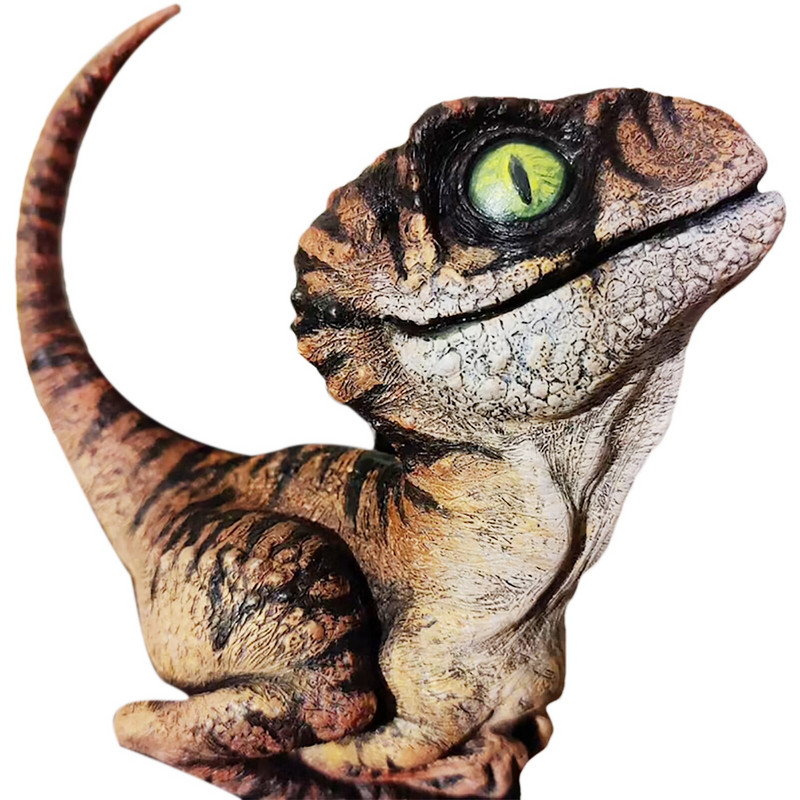 Dervos dinozauro figūrėlės statula Juokinga dinozauro statula Animacinio filmo skulptūra lauko sodo papuošimui namų dekoravimui