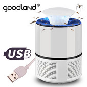 Goodland LED uodus atbaidanti lempa nuo uodų USB elektrinė uodų žudikė be spinduliavimo