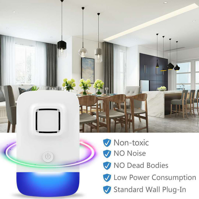 Atbaidymo priemonė nuo uodų Ultragarsinė nakties lemputė Elektroninė vabzdžių atbaidymo priemonė Buitinė uodų atbaidymo priemonė vabzdžių atbaidymo priemonė