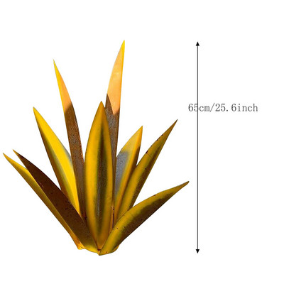 Tekila kaimiška skulptūra „pasidaryk pats“ metalo agavų augalas Sodo kiemas Meno apdaila Kraštovaizdžio papuošalai Rankų darbo namų sodo apdaila