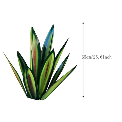 Tekila kaimiška skulptūra „pasidaryk pats“ metalo agavų augalas Sodo kiemas Meno apdaila Kraštovaizdžio papuošalai Rankų darbo namų sodo apdaila