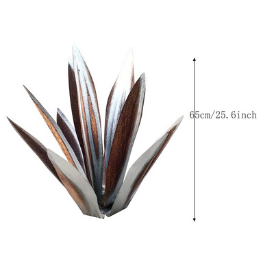 Tekila kaimiška skulptūra „pasidaryk pats“ metalo agavų augalas Sodo kiemas Meno apdaila Kraštovaizdžio papuošalai Rankų darbo namų sodo apdaila