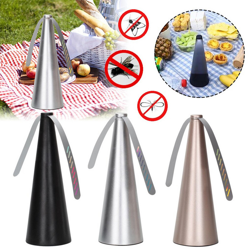 1 vnt. lauko musių vabzdžių repeleris virtuvės valgomojo stalo patiekalas nuo kenkėjų ventiliatorius stalinis stalviršis su elektra maitinamas maisto saugos įrankis