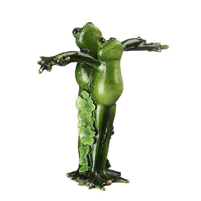 Kreativne žabe Figurice od smole Kućne skulpture Lutke Pokloni Rukotvorine Životinjski vrtni ukrasi Auto Dekoracija doma