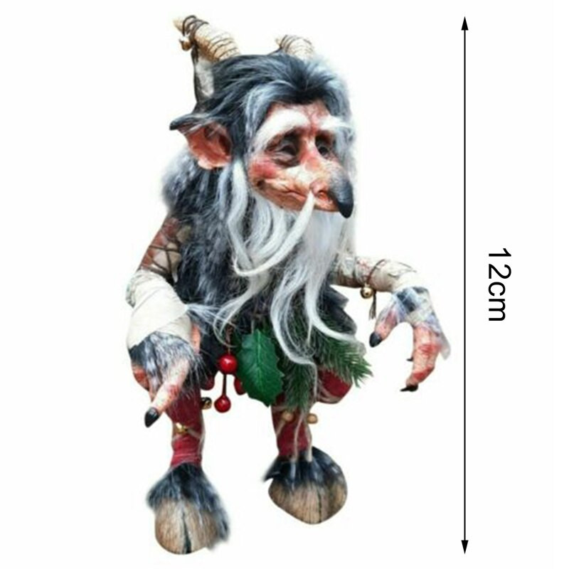 Dervos Goblino sodo skulptūros dekoro papuošalai demonų piktosios dvasios figūrėlės statulos lauko sodo kiemo vejos dekoravimui