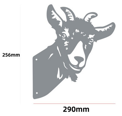 Ūkis žvilgčiojanti karvė Balkono kiemas Dekoratyvinis metalinis Sodo Meno Apsauga Kabantys Papuošalai Karikatūros Lauko Statulos Namų Meno Papuošalai