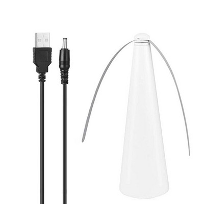 USB akumuliatorius, lauke naudojamas muses atbaidantis ventiliatorius, atbaidantis musių naikintuvas, apsaugotas nuo musių kenkėjų nuo maisto. Virtuvės kenkėjus atbaidantis stalo ventiliatorius