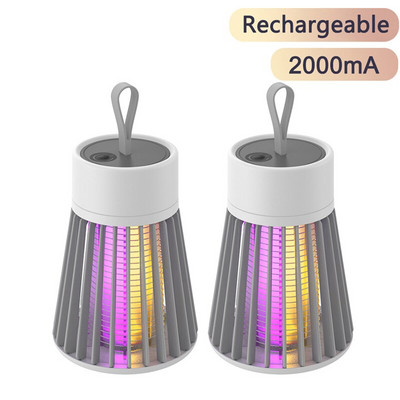 Prijenosna električna svjetiljka protiv komaraca USB ubojica insekata LED zamka za komarce Punjiva lampa protiv insekata