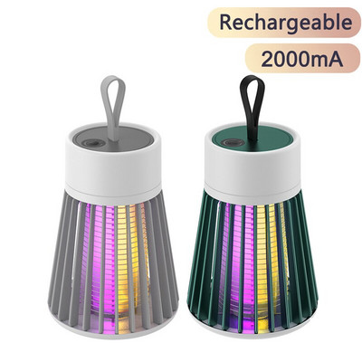 Prijenosna električna svjetiljka protiv komaraca USB ubojica insekata LED zamka za komarce Punjiva lampa protiv insekata