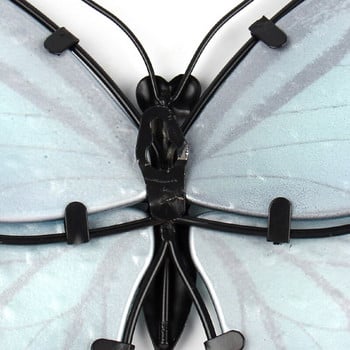 Метална пеперуда за домашен декор със стъклени стени за декорация на градина Статуи и скулптури на открито на животни за двор