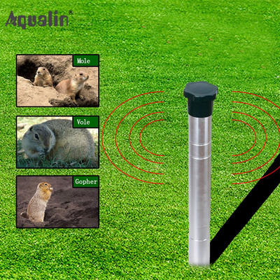 Ново пристигане Ултразвуков репелер за животни Mole,Snakes,Vole,Gopher Repellent Dest Control за дома,градината,мората #32052