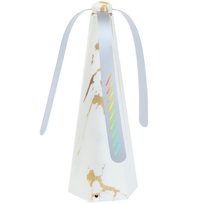 Kültéri légyriasztó ventilátor USB élelmiszervédővel, légypusztító konyha, távol tartsa a legyeket az élelmiszerektől Kártevőirtó asztali ventilátor