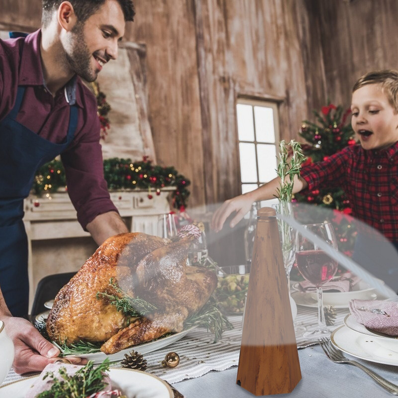 Kültéri légyriasztó ventilátor USB élelmiszervédővel, légypusztító konyha, távol tartsa a legyeket az élelmiszerektől Kártevőirtó asztali ventilátor