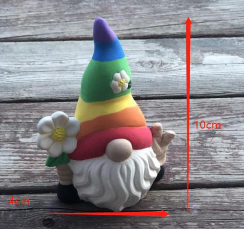 Kūrybingi zombių nykštukų sodas statulėlės lauko sodininkystė sužeistas nykštukas Papuošalai nykštukų kiemas Juokingi namų skulptūros amatai dekoracijos