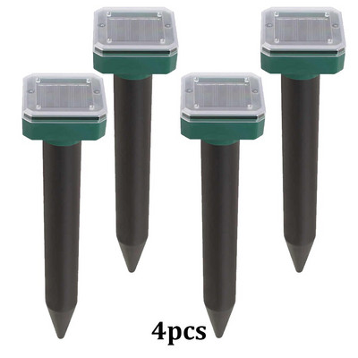 Saulės ultragarso kurmio gyvatės pelės atbaidiklis lauko sodo žiurkėms graužikams kenkėjams Graužikų atbaidymo kiemas