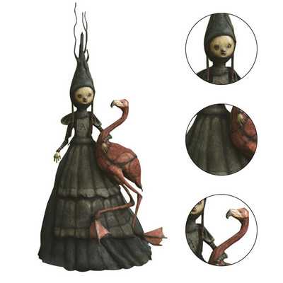 Uusim Halloweeni nõia vaigu ornament hirmutav kuju skulptuur kunst käsitöö kaunistus aia õue aiakaunistus