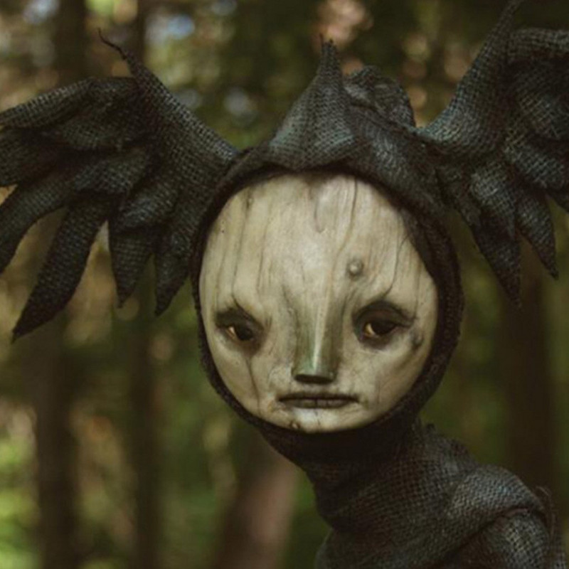 Uusim Halloweeni nõia vaigu ornament hirmutav kuju skulptuur kunst käsitöö kaunistus aia õue aiakaunistus
