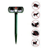 NAUJAS Saulės energija varomas ultragarsinis atbaidiklis gyvūnų gaudyklei lauko naudojimui sodo atbaidantis kačių šunų lapės garso atbaidymo priemonė.