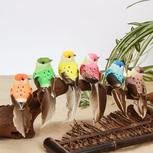 12 vnt./dėžutėje Simuliacinis Dirbtinis paukščių sodinimas Namų paukščių ornamentų dekoravimas