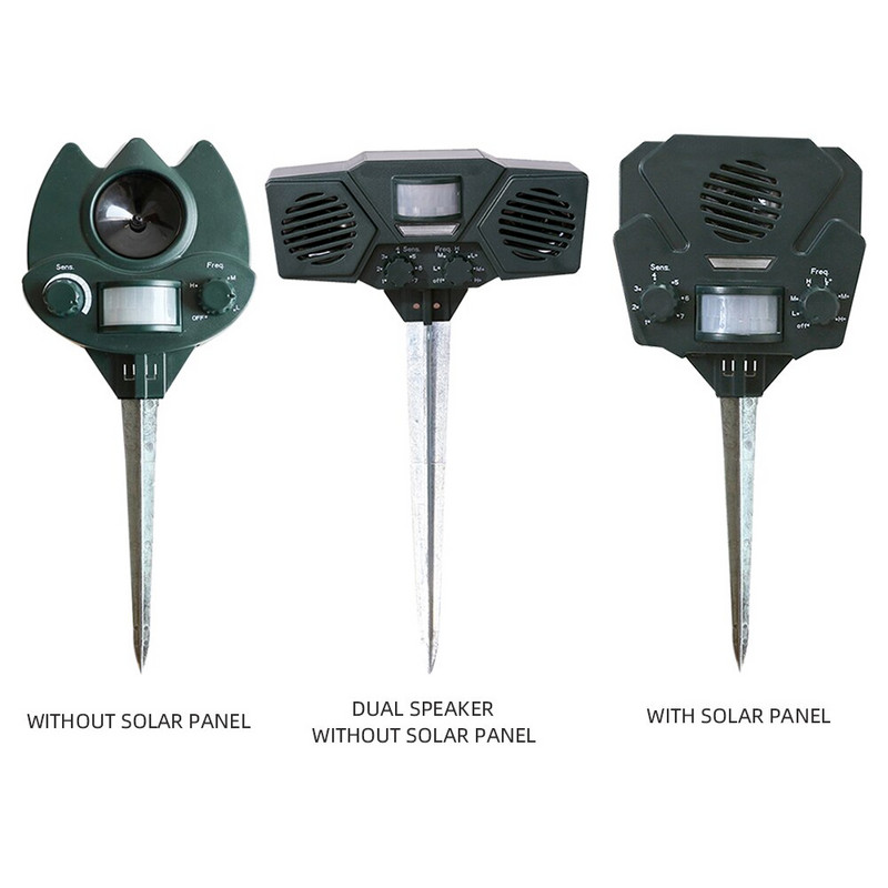 Naujas ultragarsinis gyvūnų atbaidymo šuo, kačių atbaidymo kenkėjų kontrolė namams, sodui, vejai #32023